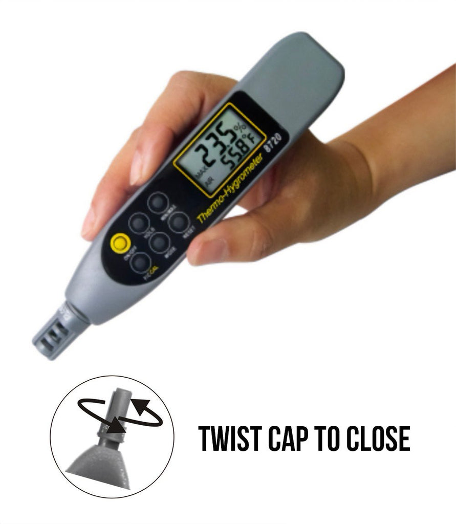 Humidity Temperature Pen Air Quality Pen Style Thermo-Hygrometer for Precise Readings – Sper ...