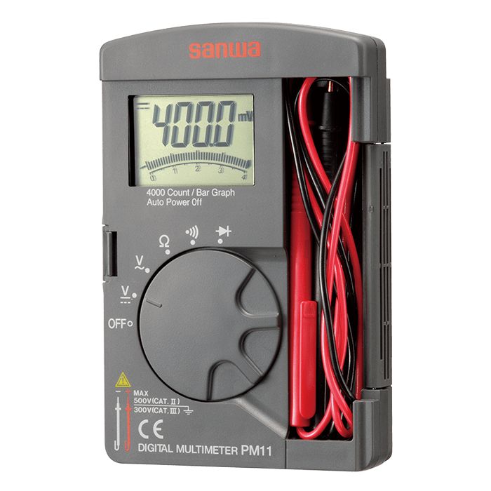 Sanwa SP21 Analog Multimeter - Versatile Pointer With Battery Test Feature