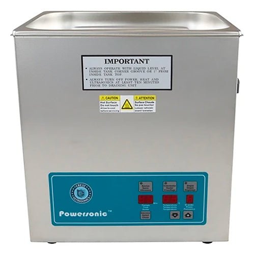 Powersonic Benchtop Cleaner Tank – 3.2 Gal / 12.3 Ltr | P1100D/HF-132 ...