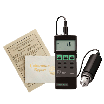 Recertification - Torque Meters | Sper Scientific Direct