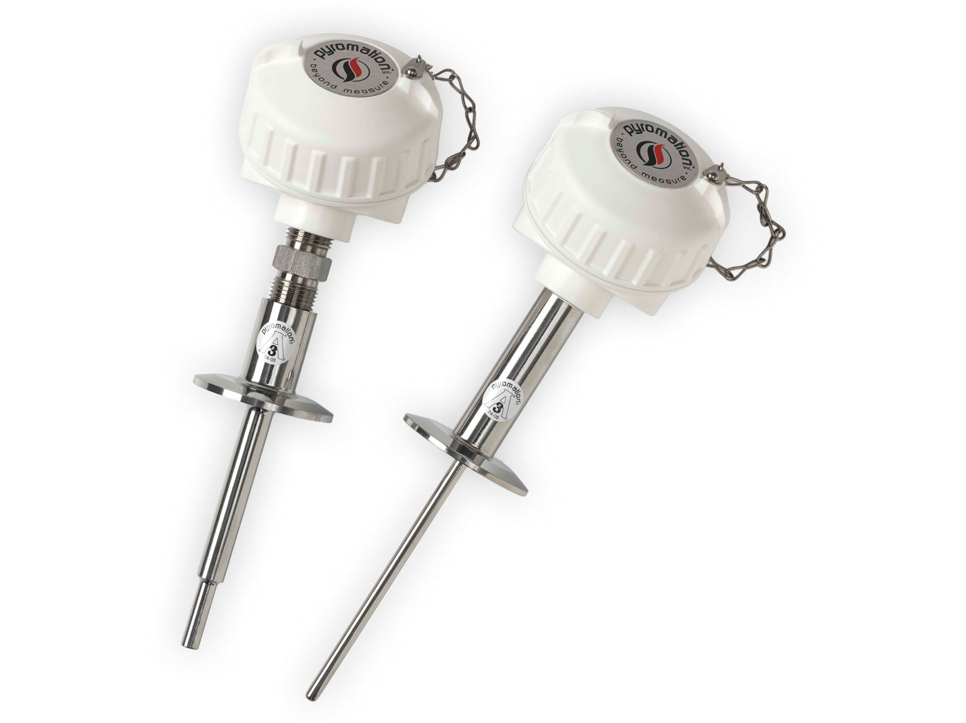 RTD Assembly with Tri-Clamp Fitting and Polypropylene Head