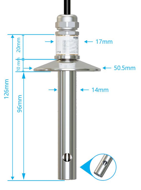 Tri-Clamp Sanitary Conductivity Sensor