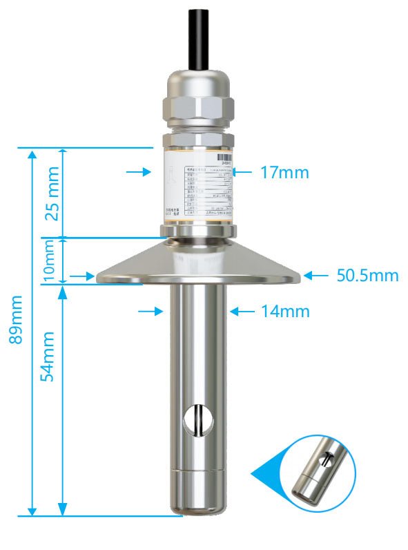 Tri-Clamp Sanitary Conductivity Sensor