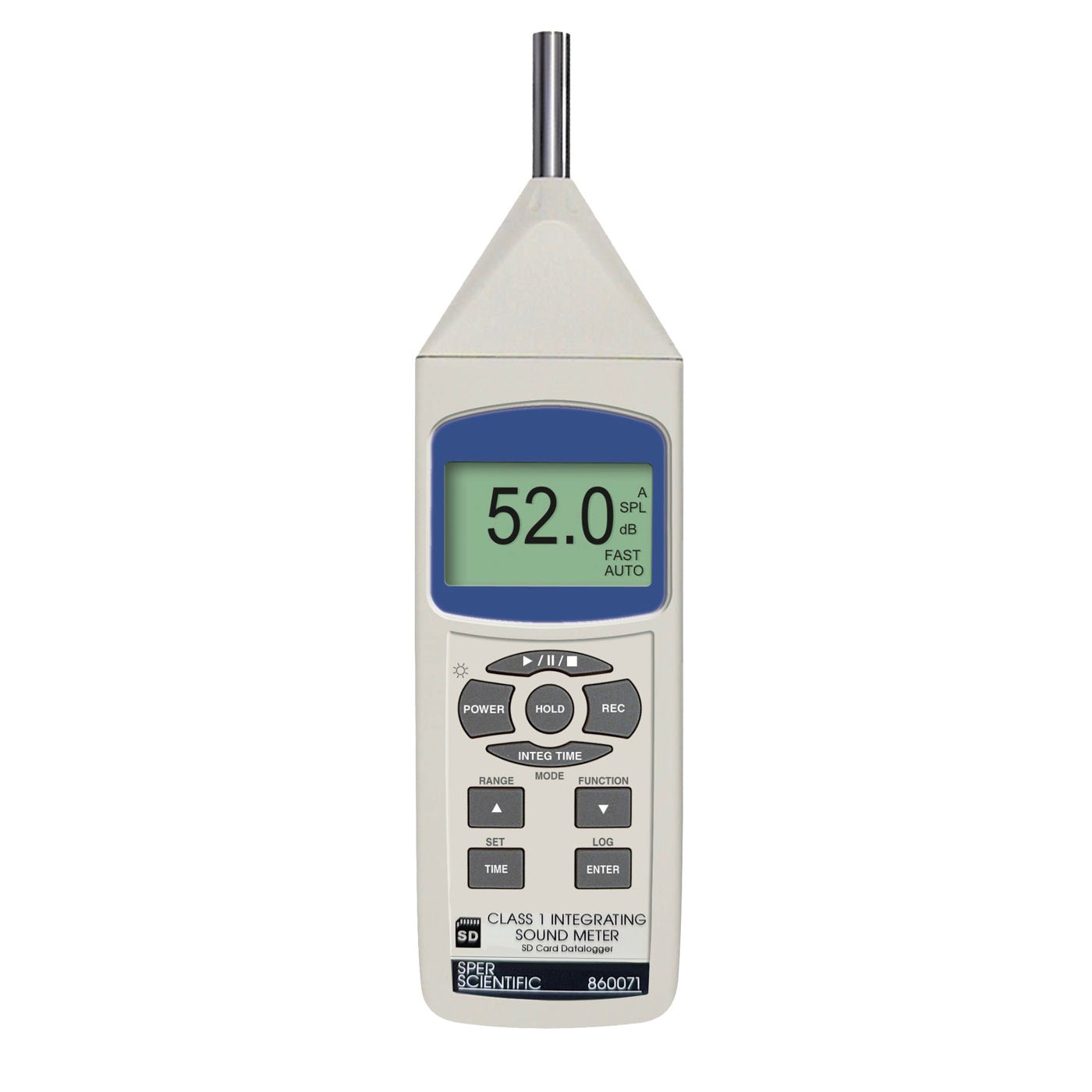 Sound Meter - Type 1 Datalogger with SD Card – Sper