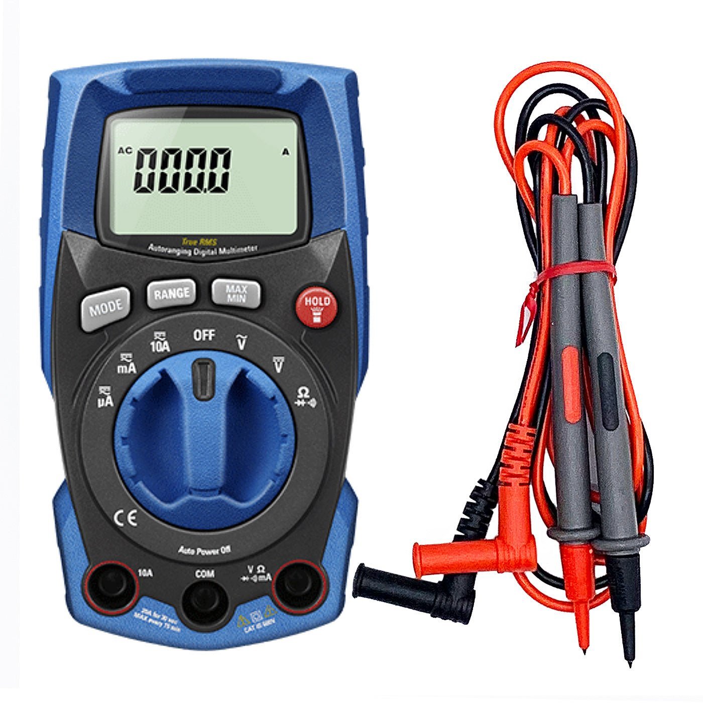 True RMS Digital Multimeter with Bluetooth Option and Built-in Flashlight - Sper Scientific Direct