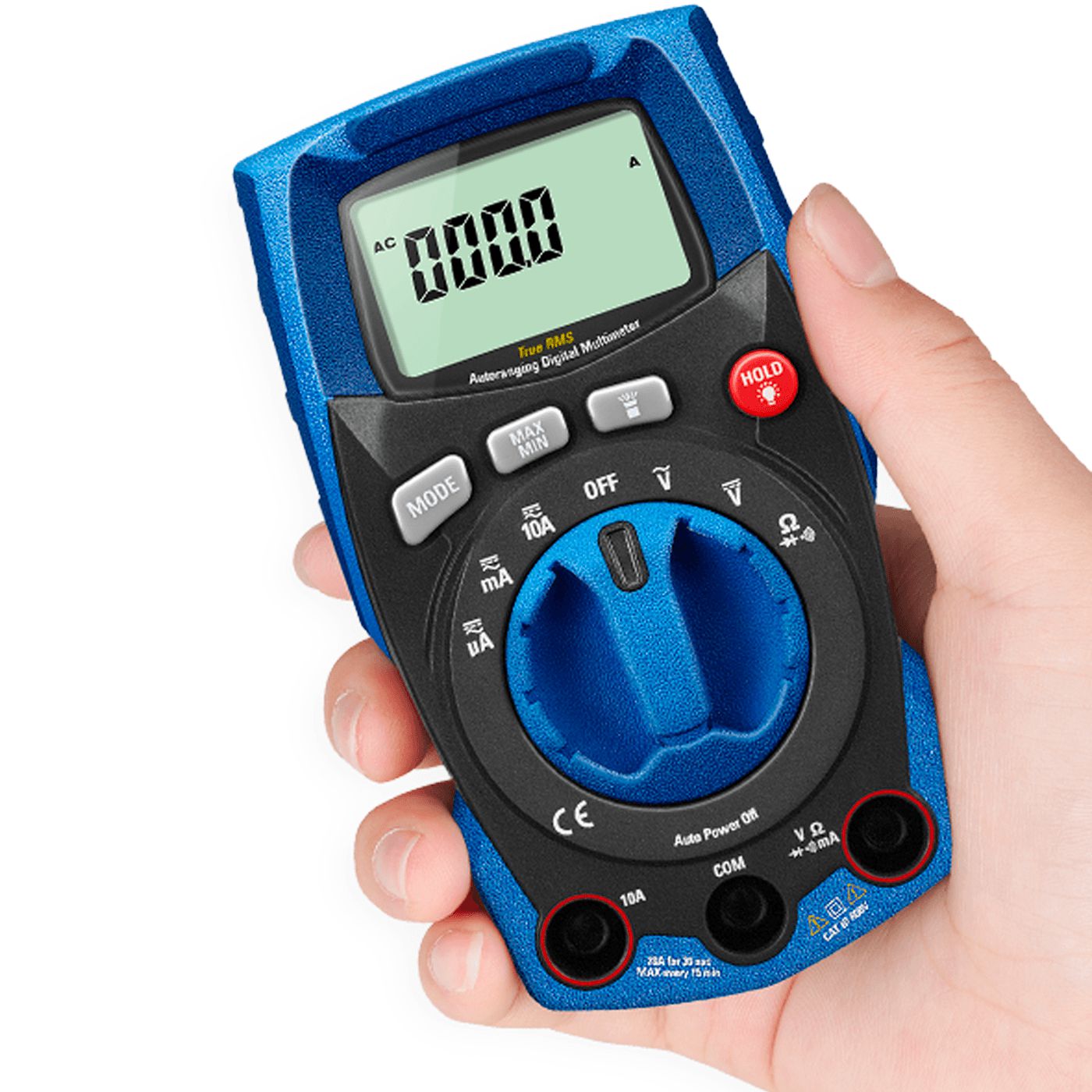 True Rms Multimeter Grey Electric Testers / Multimeters – Sper Scientific Direct