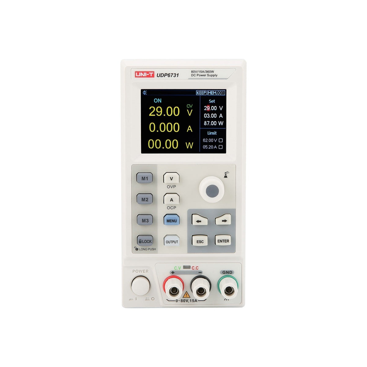 UDP6730 360W 40V/30A Programmable DC Switching Power Supply