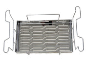 Stainless steel mesh basket with tray for use only with Sper Scientific 100009 Advanced Ultrasonic Cleaner with Heater + DeGas - 6 Liters
