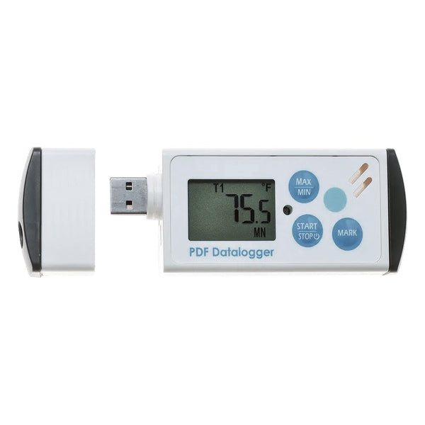 USB Humidity/Temperature Datalogger with PDF Reports