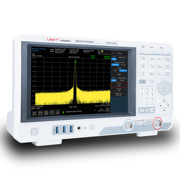 UTS3036T+ 3.6 GHz Spectrum Analyzer with Tracking Generator