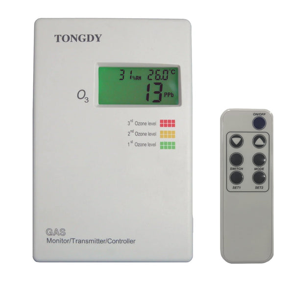 Wall Mount Ozone Monitor w/Remote