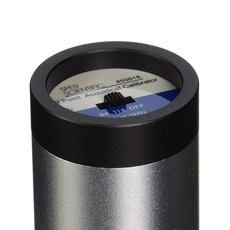 2-Pt. Acoustical Calibrator - Sper Scientific Direct
