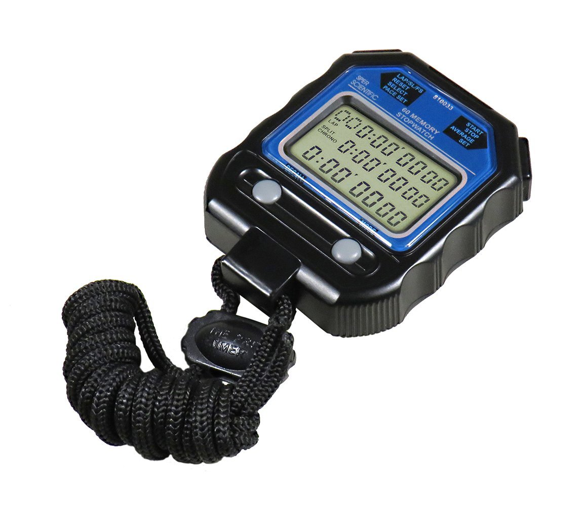 60-Memory Stopwatch for Precision Timekeeping - Professional – Sper ...