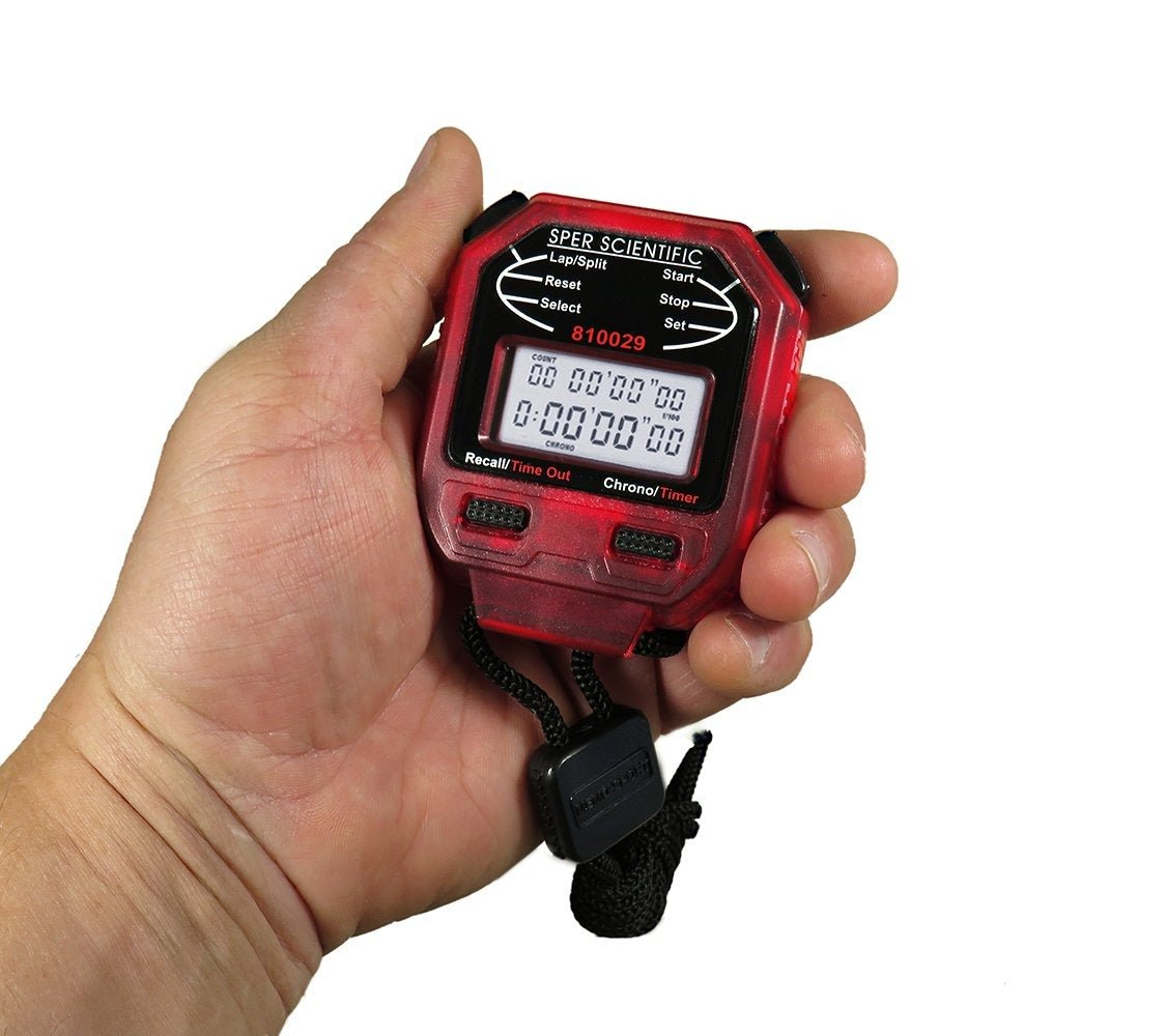 8-Memory Stopwatch for Precise Time Tracking - Durable – Sper ...