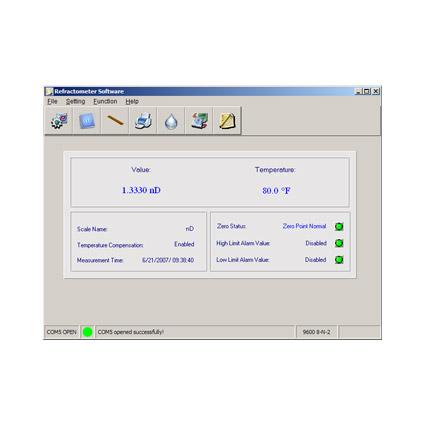 Additional Software for 300037 Refractometer - Sper Scientific Direct
