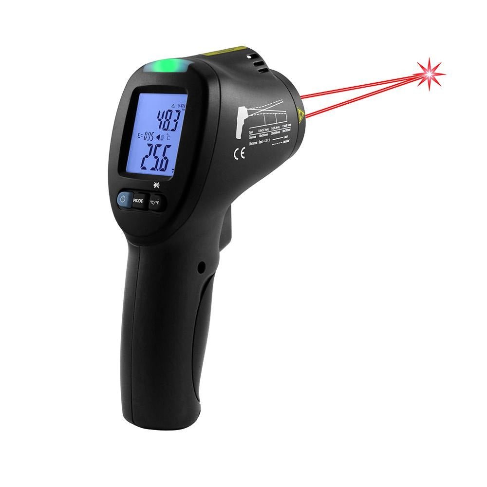 Sper 800103 Infrared Thermometer Gun 12:1