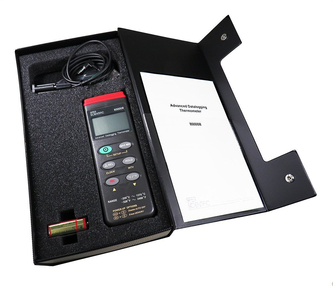 Advanced Thermocouple Datalogger | Sper Scientific Direct