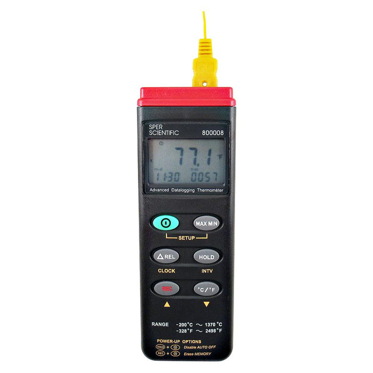 Advanced Thermocouple Datalogger – Sper Scientific Direct