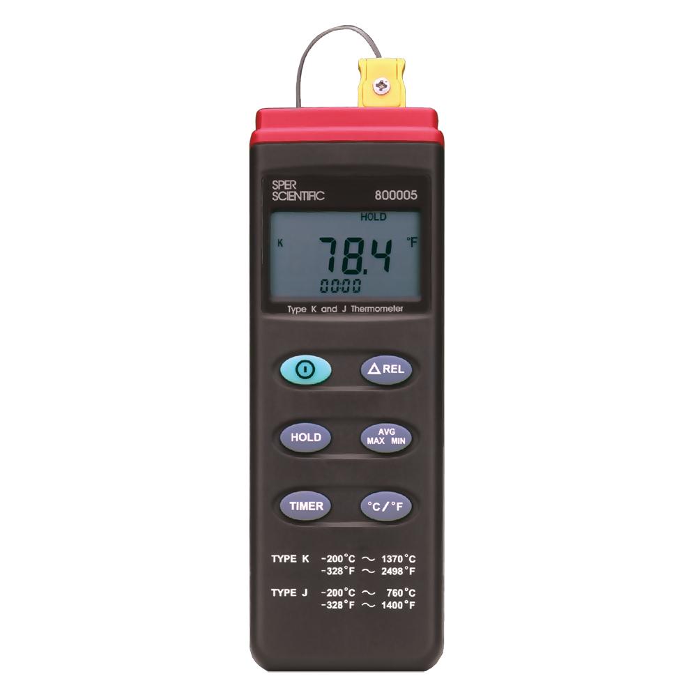 High Temp. Type K Immersion Thermometer Probe – Sper Scientific Direct