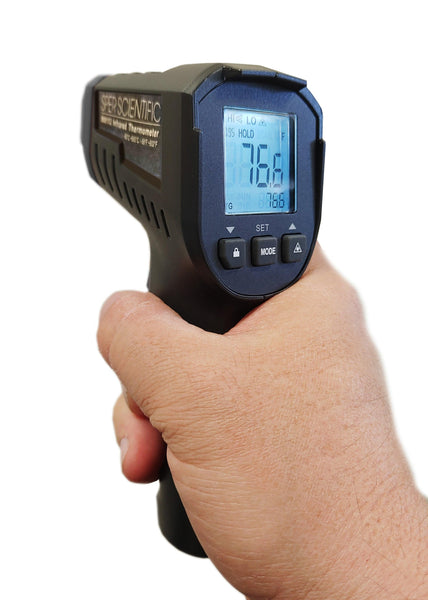 Basic Infrared Thermometer Gun 12:1 / 932°F | Sper Scientific Direct