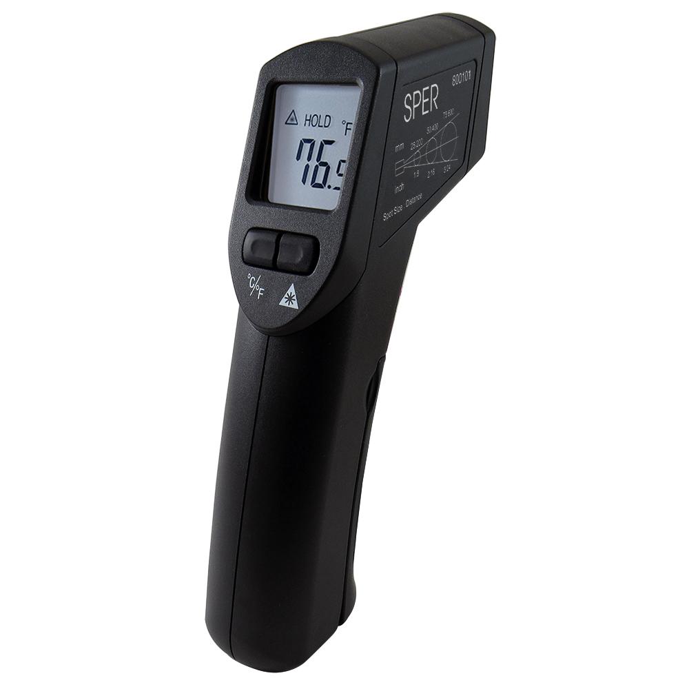 Basic Infrared Thermometer Gun 8:1 / 605°F – Sper Scientific Direct