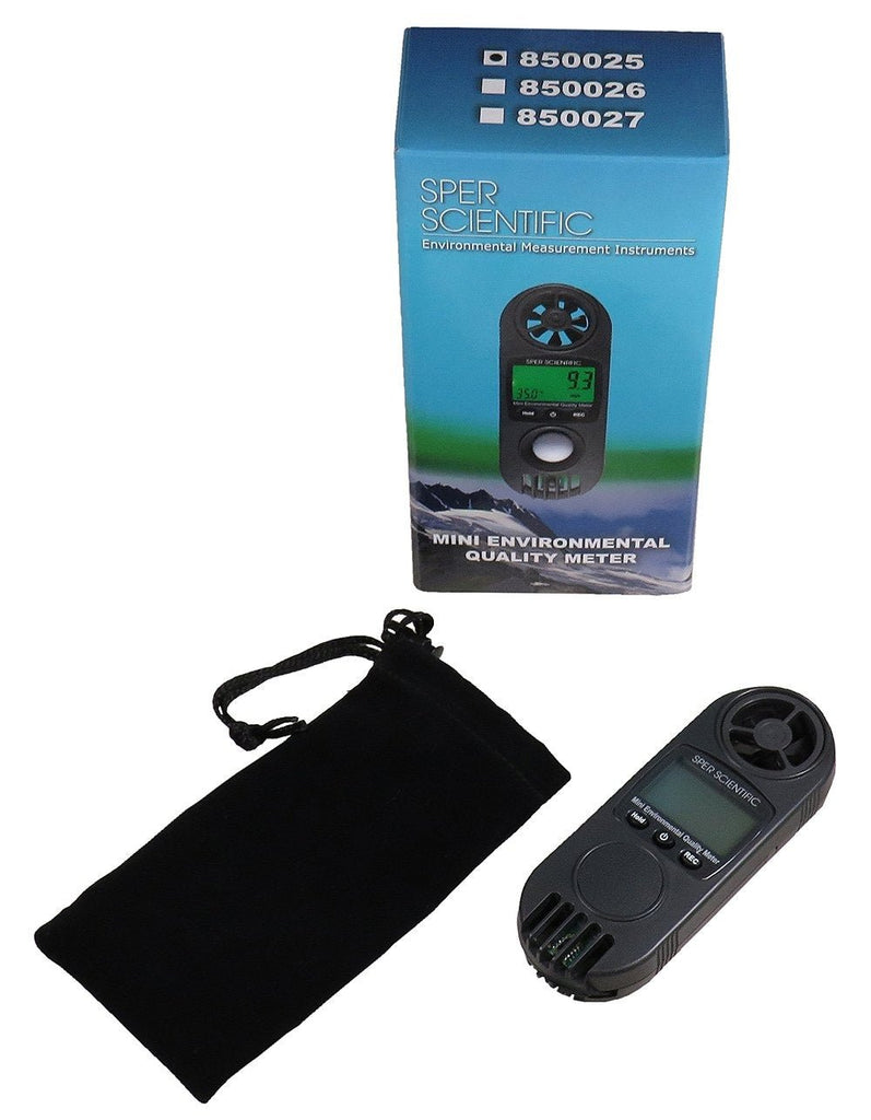Indoor Air Quality Monitor with Color Coded Display – Sper Scientific Direct
