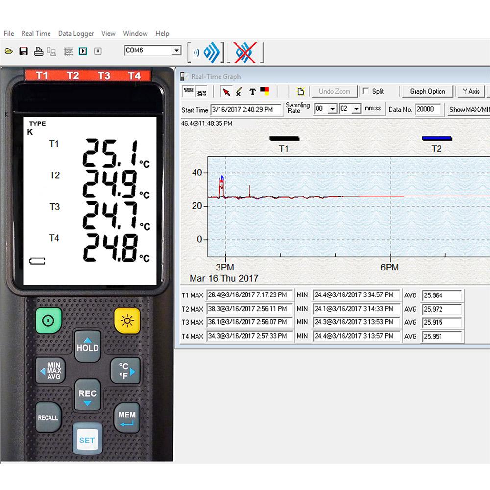 Sper Scientific 800020 Bluetooth Datalogging Thermo - Hygrometer