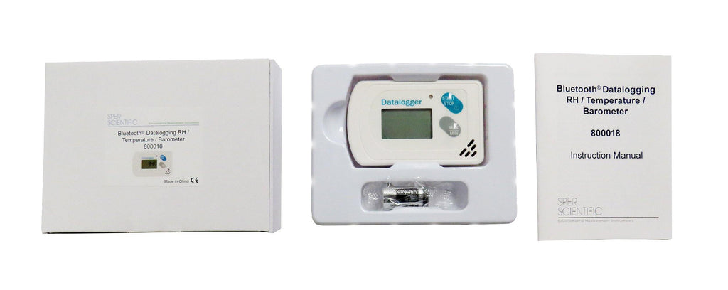 Bluetooth Datalogging Thermo-Hygrometer – Sper Scientific Direct