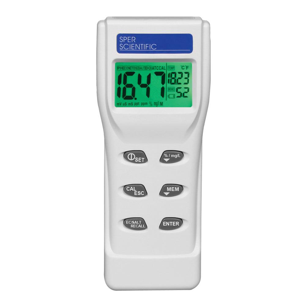 Combination Water Meter Kit with Conductivity/Salinity Probe | Sper Scientific Direct