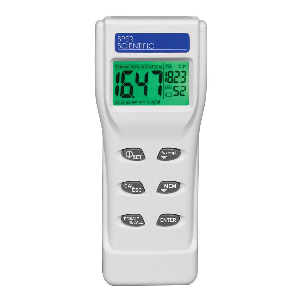 Combination Water Meter Kit with Dissolved Oxygen Probe | Sper Scientific Direct