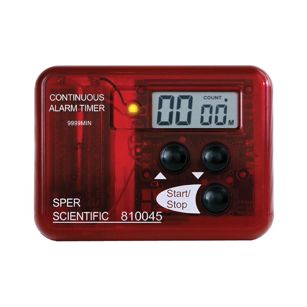 Continuous Timer Continuous Alarm Timer – Sper Scientific Direct