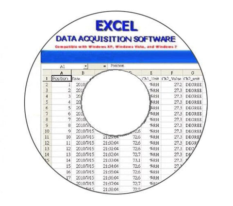 Excel Data Acquisition Software | Sper Scientific Direct