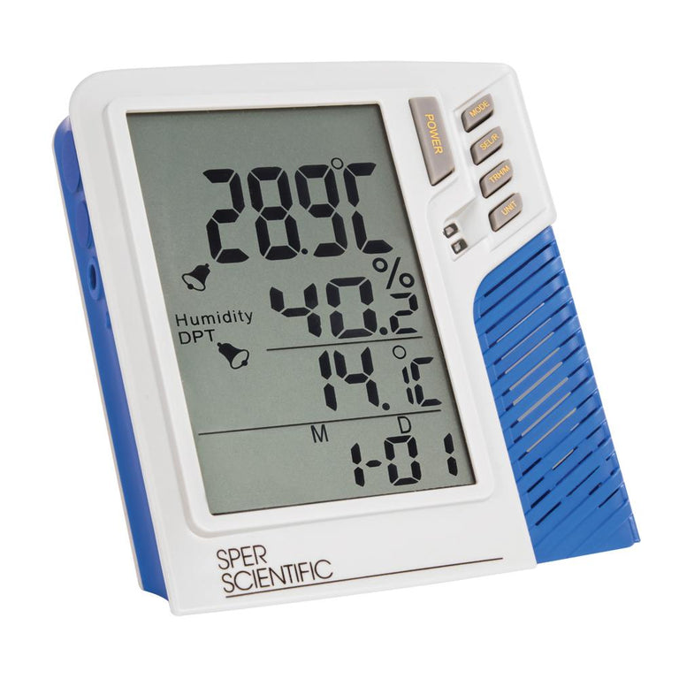 Indoor/Outdoor Humidity/Temperature Monitor – Sper Scientific Direct