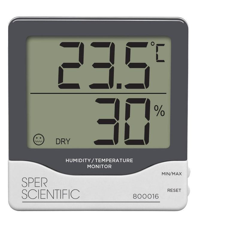 Large Display Temperature Monitor – Sper Scientific Direct