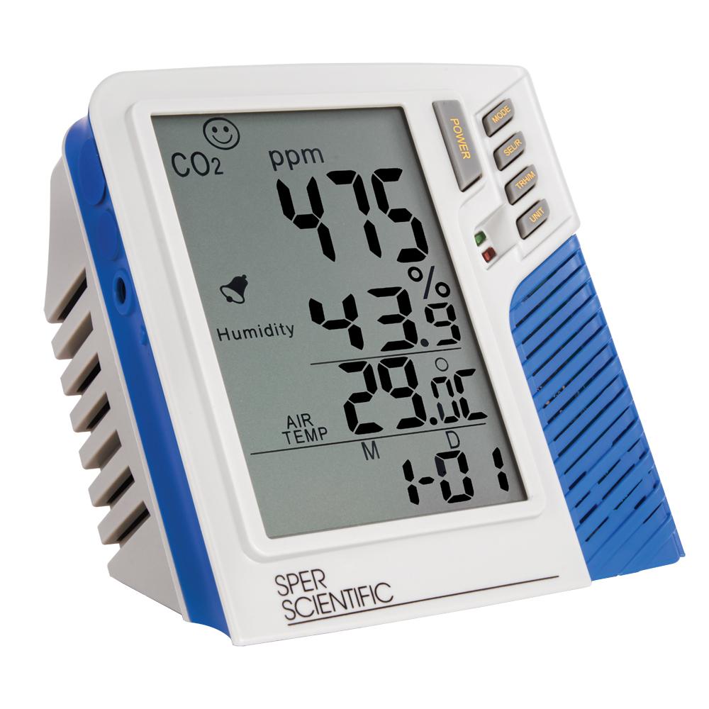 Indoor Air Quality Monitor with Air Quality Index, PM2.5, PM10, PM1.0, –  Sper Scientific Direct