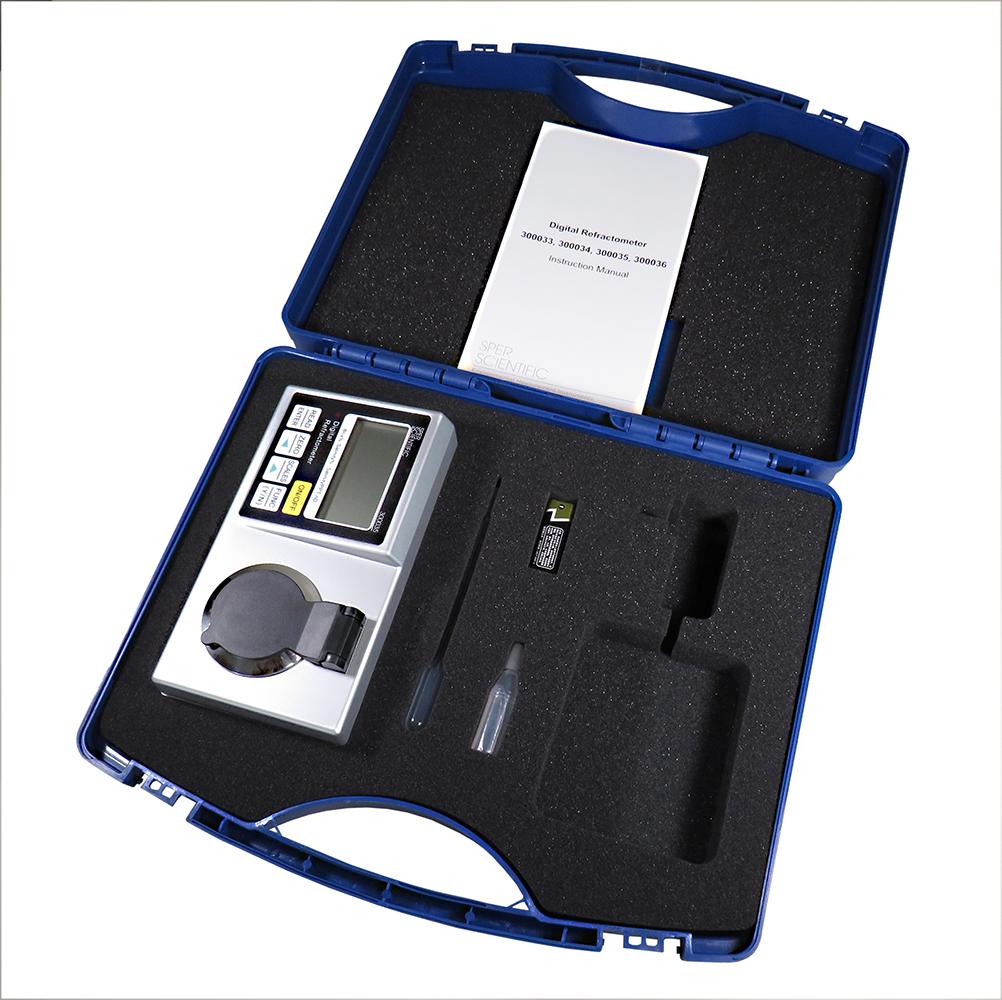 Lab Digital Refractometer - Salinity | Sper Scientific Direct