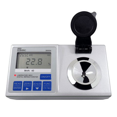Lab Digital Refractometer - Salinity | Sper Scientific Direct