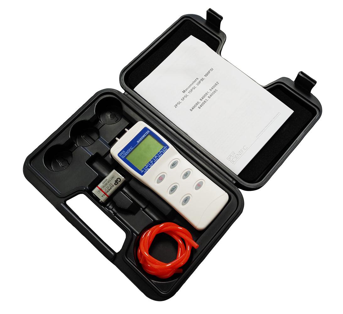 Manometers: 2-100 PSI | Sper Scientific Direct