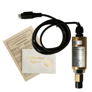 NIST Traceable Certificate of Calibration Pressure Transducer (requi NIST Traceable Certificate of Calibration Pressure Transducer (requi