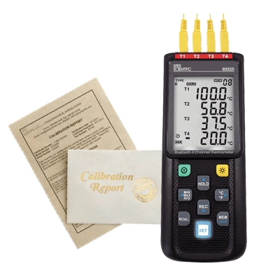 NIST Traceable Certification - New Remote Temperature Sensor – Sper ...