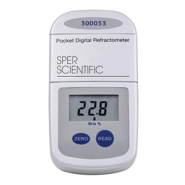 Pocket Digital Refractometer - Brix: 0 to 88%