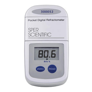 Pocket Digital Refractometer - Brix 40 to 88% | Sper Scientific Direct