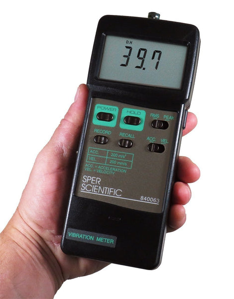 Portable Handheld Vibration Meter | Sper Scientific Direct