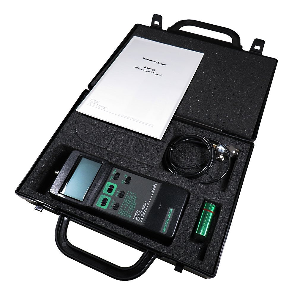 Portable Handheld Vibration Meter for Accurate Measurements – Sper ...