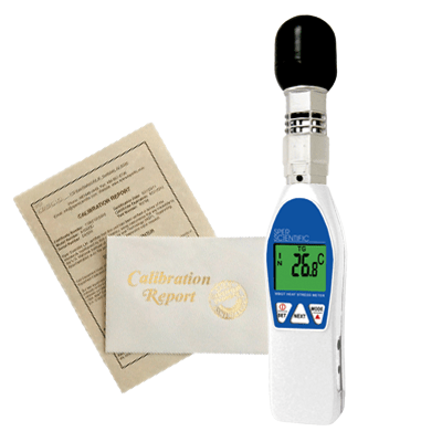 Recertification - Heat Stress Meter: RH & Air Temperature only | Sper Scientific Direct