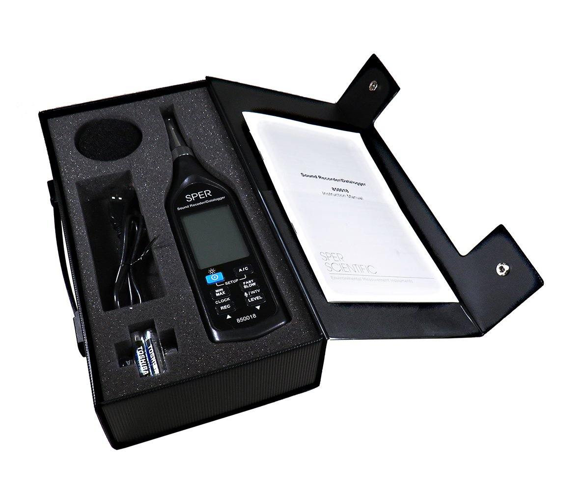 Sound Recorder/Datalogger | Sper Scientific Direct