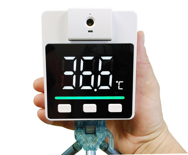Wall Mounted IR Thermometer with Large Color LED Display and Talkback - Sper Scientific Direct