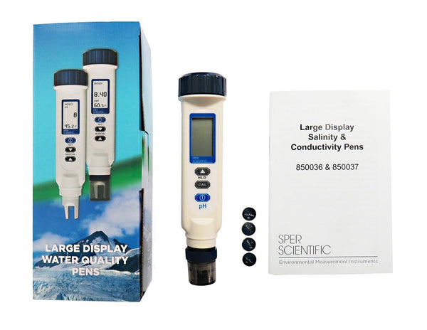 Waterproof Conductivity Meter (Pen Style) - Sper Scientific Direct