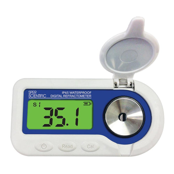 Waterproof Digital Refractometer - Salinity - Sper Scientific Direct