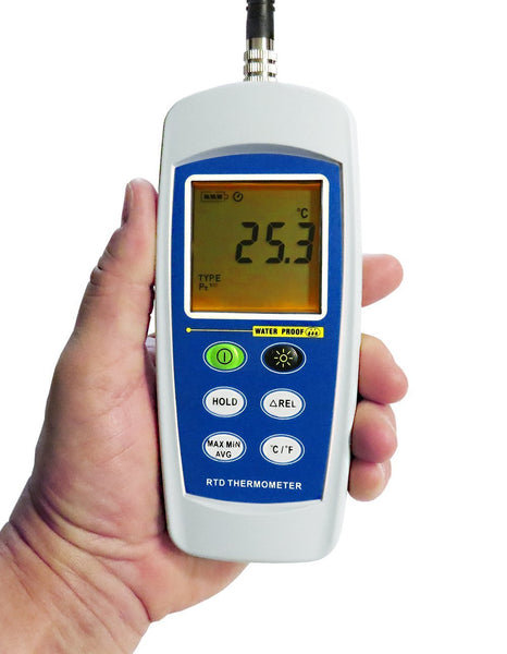 Waterproof RTD Thermometer - Certified - Sper Scientific Direct
